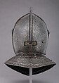 Close-Helmet for the Field, Steel, gold, French