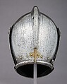 Close Helmet for Tournament, Steel, brass, Italian