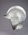 Burgonet, Steel, leather, Italian