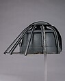 Spider Helmet, Steel, pigment, textile, British or French