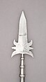 Spontoon, Steel, wood (pine), German