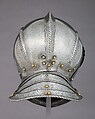 Armet, Steel, brass, German