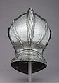 Armet, Steel, leather, brass, German