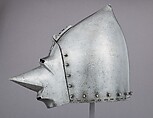 Bascinet, Steel, textile, German