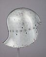 Sallet, Steel, leather, Italian