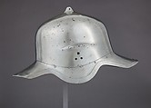 War Hat, Steel, leather, pigment, French
