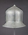 War Hat, Steel, leather, pigment, French