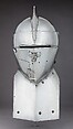 Sallet and Buffe for a Rennzeug in the Saxon Fashion, Steel, leather, German