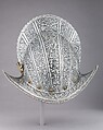 Morion, Steel, brass, leather, Italian