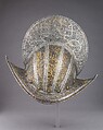 Morion, Steel, gold, brass, leather, French