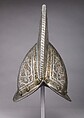 Morion, Steel, gold, brass, leather, Italian