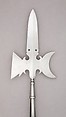 Halberd, Steel, wood (ash), German