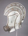 Armor, Steel, gold, leather, copper alloy, textile, Italian, probably Milan