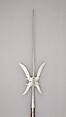 Double Halberd, Steel, wood (ash), Italian