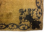 Banner of Louis XIV, King of France (r. 1643–1715), Silk, silver metallic thread, French