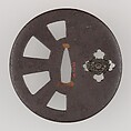 Sword Guard (Tsuba), Bronze, copper, Japanese