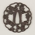 Sword Guard (<i>Tsuba</i>), Iron, copper, Japanese