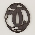 Sword Guard (<i>Tsuba</i>), Iron, copper, Japanese