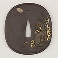 Sword Guard (<i>Tsuba</i>), Iron, bronze, gold, silver, copper, Japanese