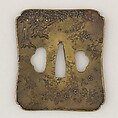 Sword Guard (<i>Tsuba</i>), Copper alloy (sentoku), silver, gold, copper, Japanese