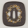 Sword Guard (<i>Tsuba</i>), Iron, gold, bronze, copper, Japanese