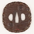 Sword Guard (<i>Tsuba</i>), Iron, gilding, Japanese