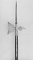 Halberd, Steel, wood, American, Connecticut