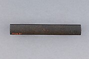 Knife Handle (Kozuka), Iron, gold, silver, copper-silver alloy (shibuichi), Japanese