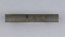 Knife Handle (Kozuka), Copper-silver alloy (shibuichi), copper-gold alloy (shakudō), gold, copper, Japanese