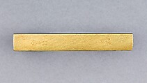 Knife Handle (Kozuka), Copper-gold alloy (shakudō), gold, silver, Japanese