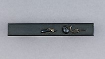 Knife Handle (Kozuka), Copper-gold alloy (shakudō), copper-silver alloy (shibuichi), gold, silver, Japanese