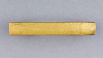 Knife Handle (Kozuka), Copper-gold alloy (shakudō), copper-silver alloy (shibuichi), gold, silver, Japanese