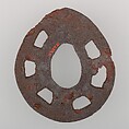 Sword Guard (Tsuba), Iron, Japanese