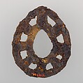 Sword Guard (Tsuba), Iron, Japanese