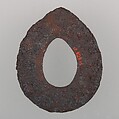 Sword Guard (Tsuba), Iron, Japanese