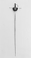Cup-Hilted Rapier, Steel, Italian