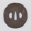 Sword Guard (Tsuba), Iron, Japanese