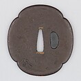 Sword Guard (Tsuba), Iron, copper, Japanese