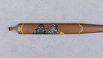 Hair Dressing Tool (Kogai), Copper, copper-silver alloy (shibuichi), gold, copper-gold alloy (shakudō), silver, Japanese