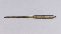 Hair Dressing Tool (Kogai), Copper, copper-silver alloy (shibuichi), gold, copper-gold alloy (shakudō), silver, Japanese