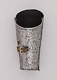 Left and Right Forearm Defenses (Vambraces), Steel, leather, Italian