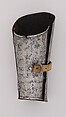 Left and Right Forearm Defenses (Vambraces), Steel, leather, Italian
