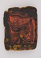 Element from a Lacquered Leather Cuirass, Lacquered leather, Yi or Nuosu, China (Yunnan or Sichuan)
