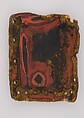 Element from a Lacquered Leather Cuirass, Lacquered leather, Yi or Nuosu, China (Yunnan or Sichuan)