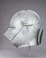 Armet with Wrapper, Steel, leather, Italian