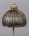 Multi-Plate Helmet of Thirty-One Lames, Iron, gold, silver, brass or copper alloy, Mongolian or Tibetan