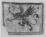 Banner, Silk, polychromy, Italian