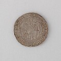 Coin (Thaler, Annaberg) Showing Maurice, Duke and Elector of Saxony, Silver, German