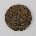 Medal Showing Henry II of France, Bronze, French