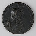 Medal Showing Henry IV of France (b. 1553, r. 1589–1610) and Marie de Médicis (1573–1642), Guillaume Dupré (French, 1579–1640), Bronze, French